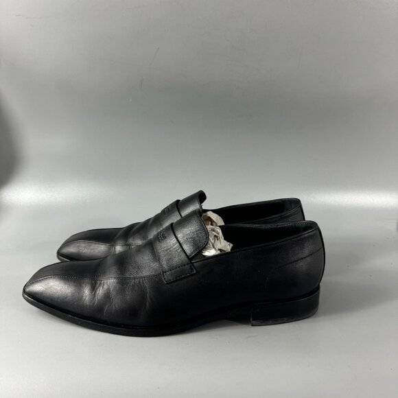 Boss Hugo Boss Black Leather Loafers, Size 8.5 US main image 6